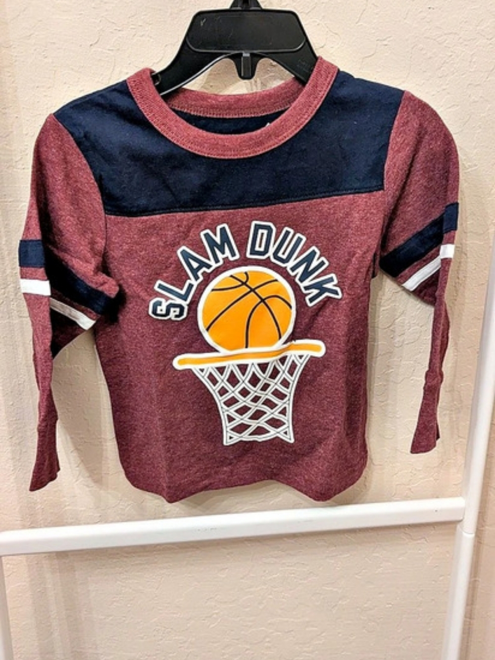 The Children's Place Basketball Graphic Long Sleeve Tee Boys 9-12M/M